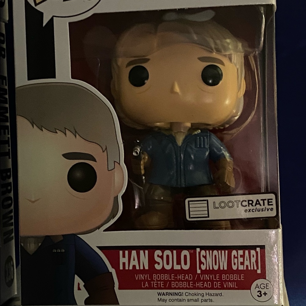 Star Wars Han Solo in Snow Gear The Force Awakens Funko Pop 86 - Picture 2 of 3